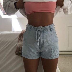 Abercrombie tie shorts